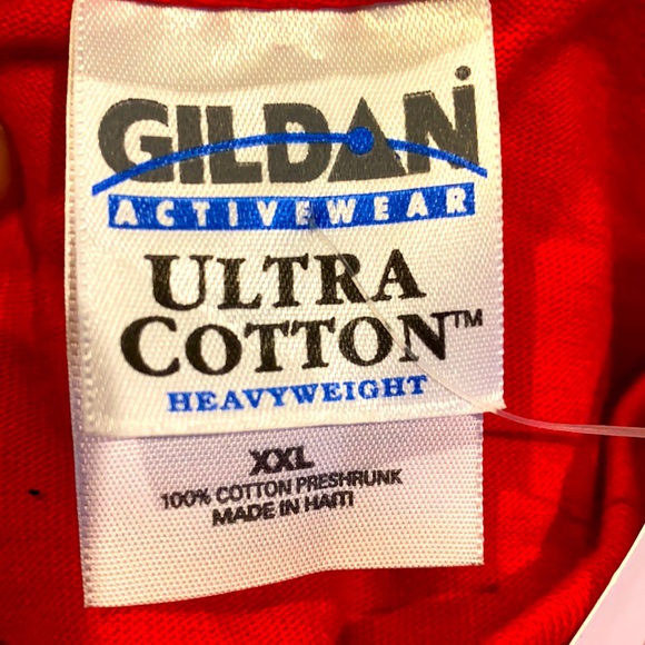 Red short sleeve crew neck Los Angeles Avengers Arena Football Shirt XXL NWT - Picture 3 of 7